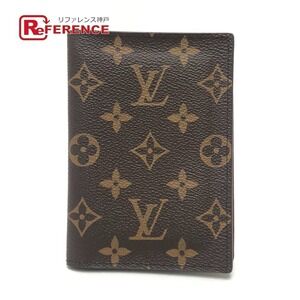 Louis Vuitton Monogram Couverture Passport NM Cover Case Canvas Brown